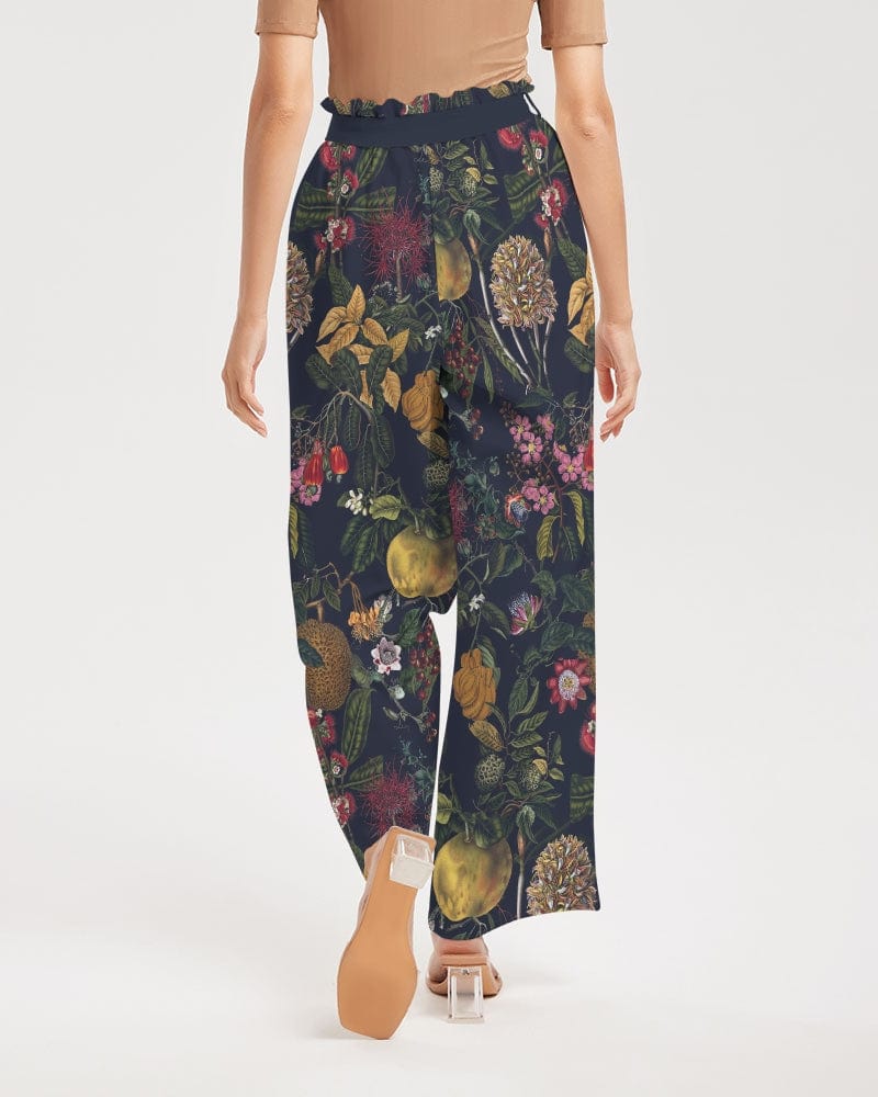 All-Over Print Pants & Shorts Eclipse Botanical Women's High-Rise Wide Leg Pants