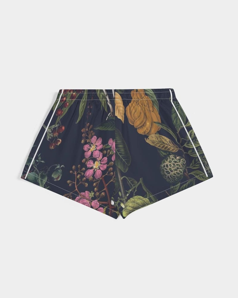 All-Over Print Pants & Shorts Exotica Flowers Women's Satin Pajama Shorts