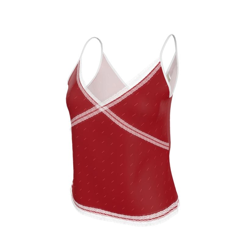 Cami Scarlet Red Crepe Camisole