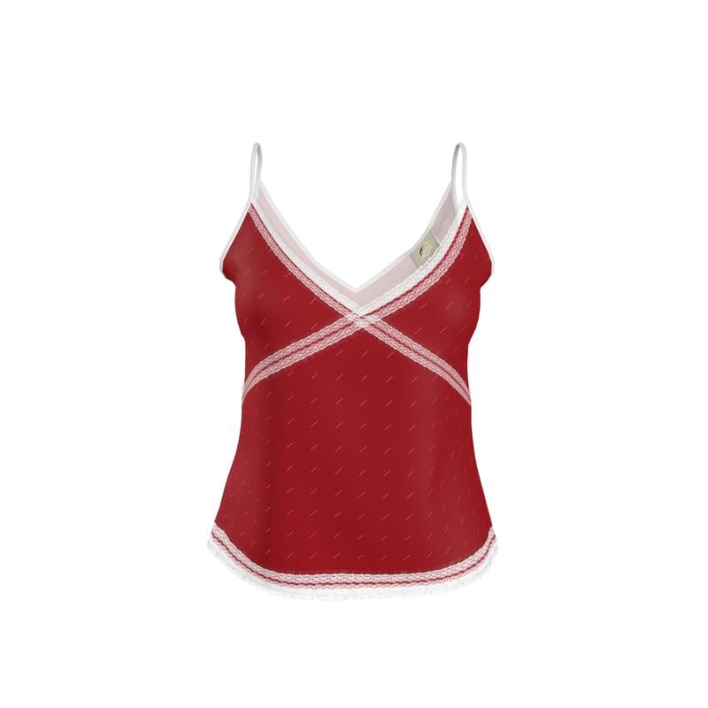 Cami Scarlet Red Crepe Camisole