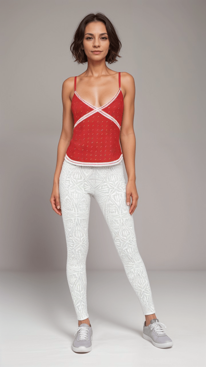 Cami Scarlet Red Day and Night Crepe Camisole