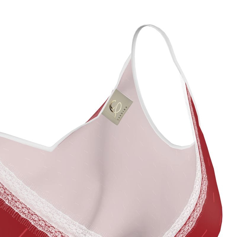 Cami Scarlet Red Day and Night Crepe Camisole