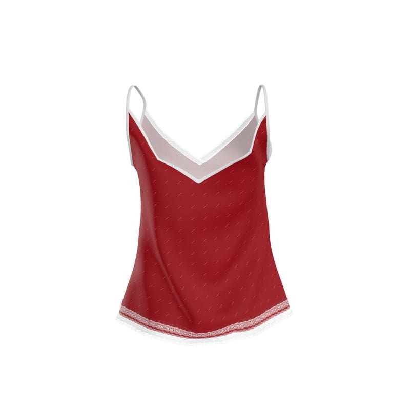 Cami Scarlet Red Day and Night Crepe Camisole