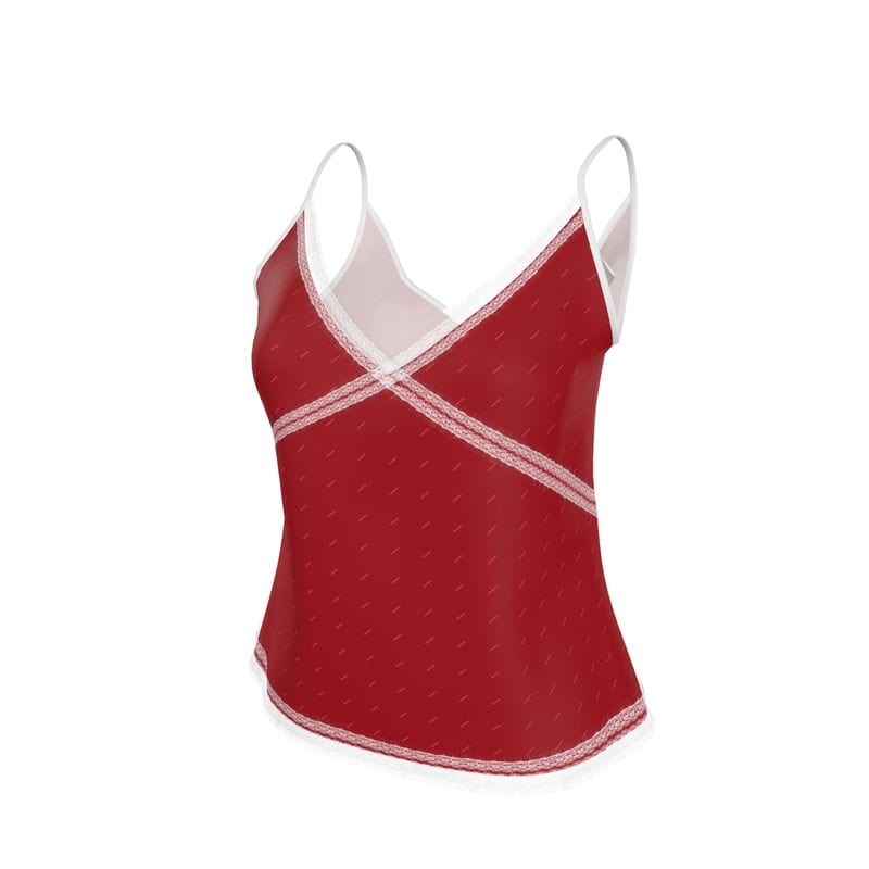 Cami Scarlet Red Day and Night Crepe Camisole