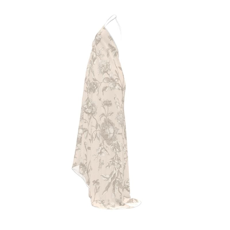 Halterneck backless dress Ivory Le Toile Pure Silk Halterneck Backless Dress