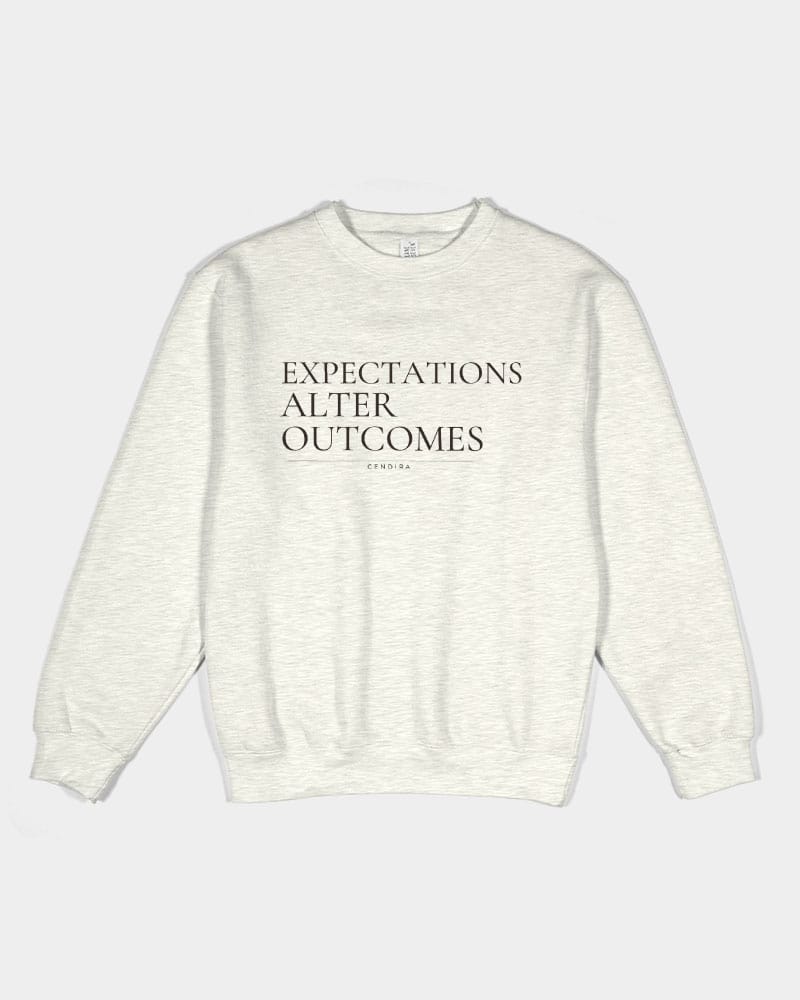 Pre-Made Cotton exp alter outcomes Unisex Premium Crewneck Sweatshirt | Lane Seven