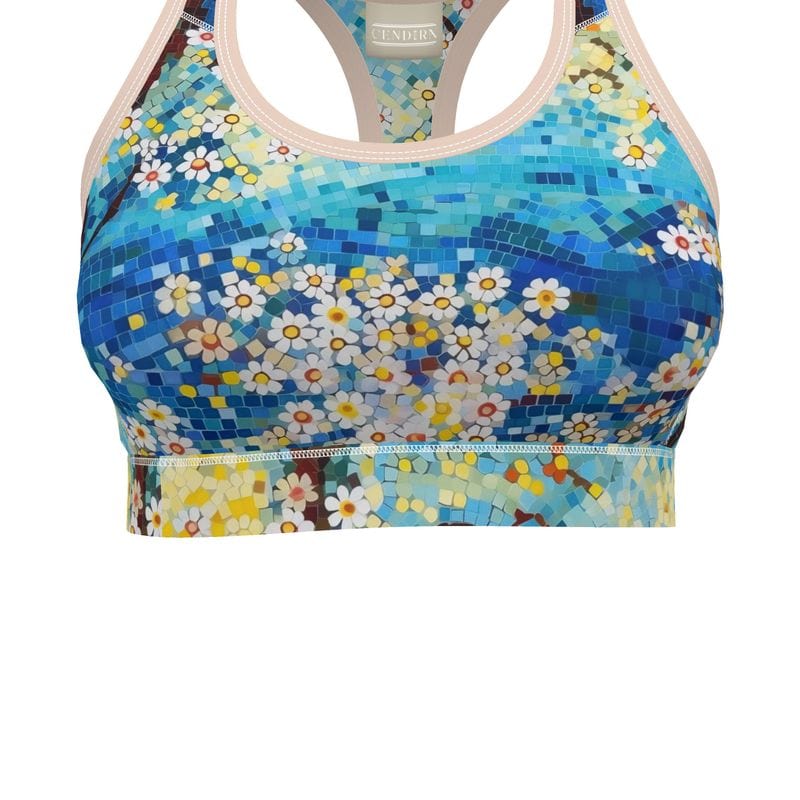 Sports Bra Cerulean Spring Womens Sports Bra