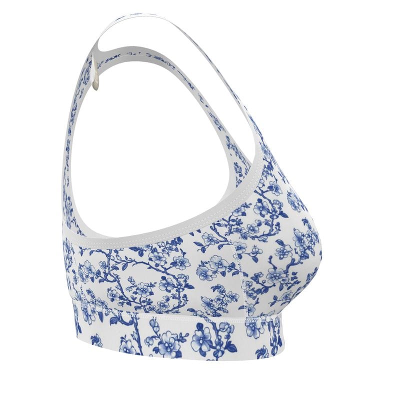 Sports Bra Nantucket Toile Womens Sports Bra