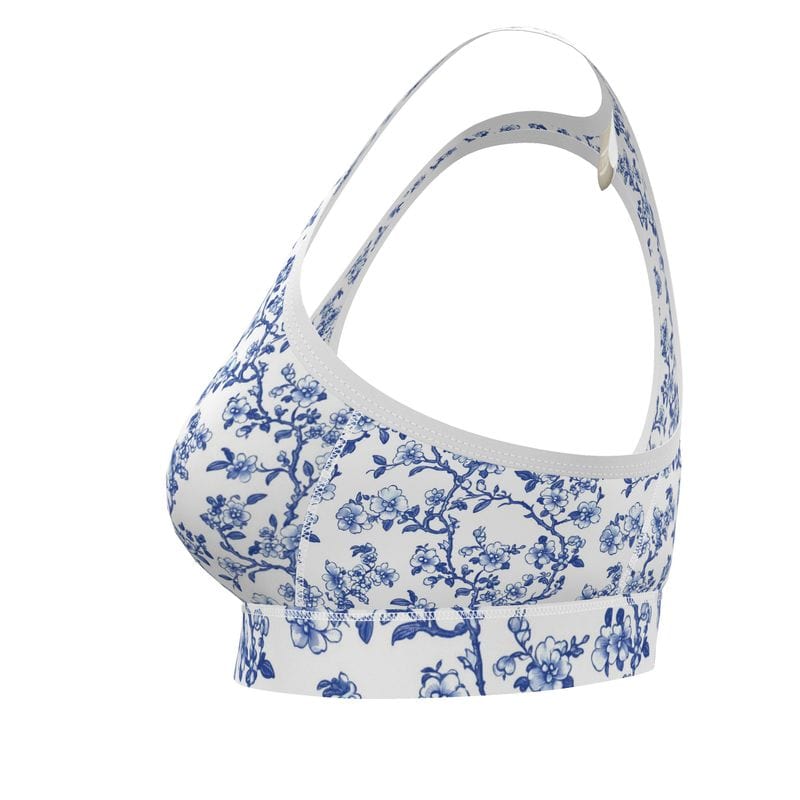 Sports Bra Nantucket Toile Womens Sports Bra