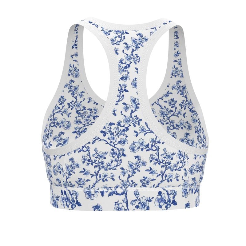 Sports Bra Nantucket Toile Womens Sports Bra