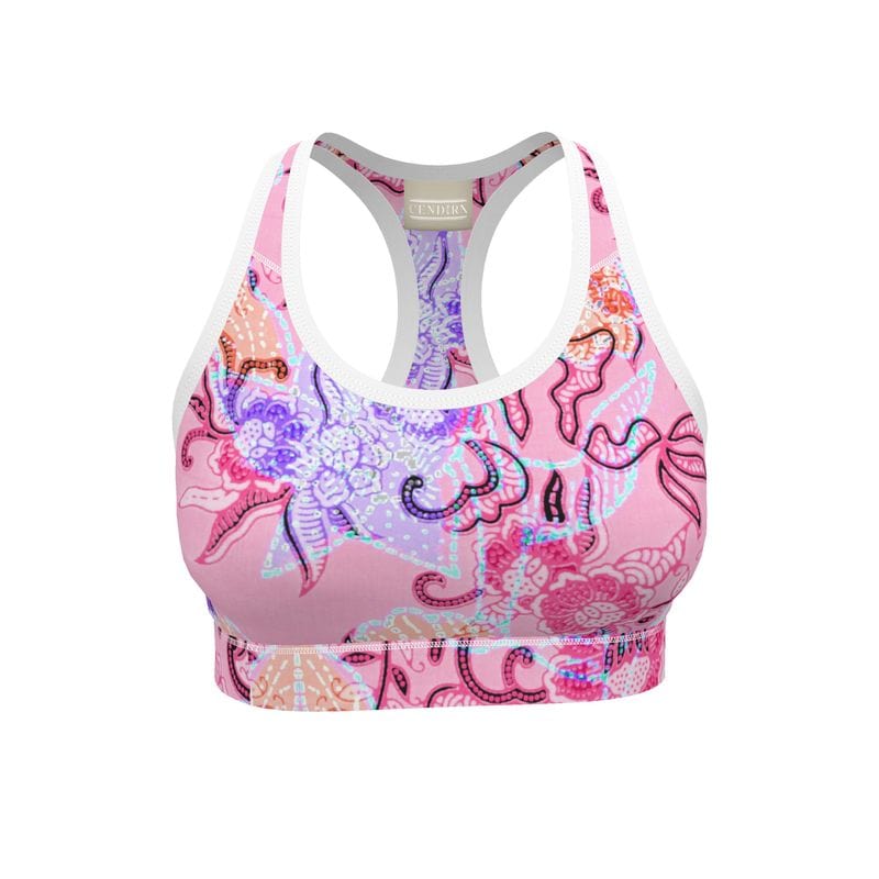 Sports Bra Pastel Paradise Womens Sports Bra