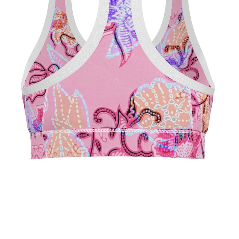 Sports Bra Pastel Paradise Womens Sports Bra