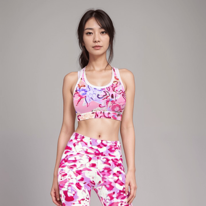 Sports Bra Pastel Paradise Womens Sports Bra