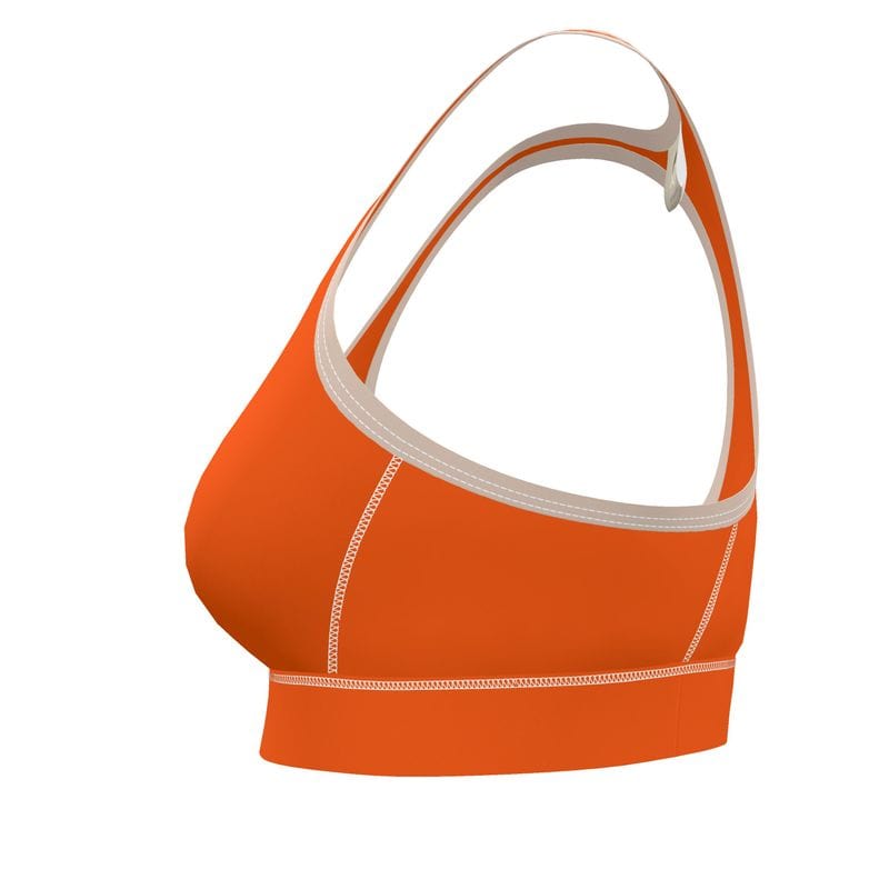 Sports Bra Vibrant Tangerine Sports Bra
