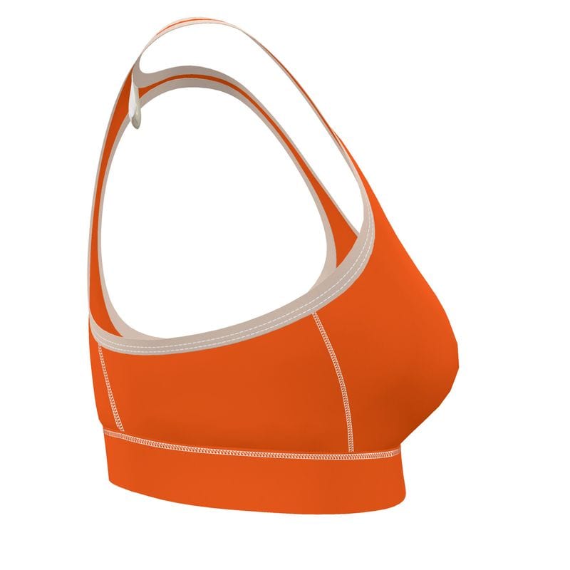 Sports Bra Vibrant Tangerine Sports Bra