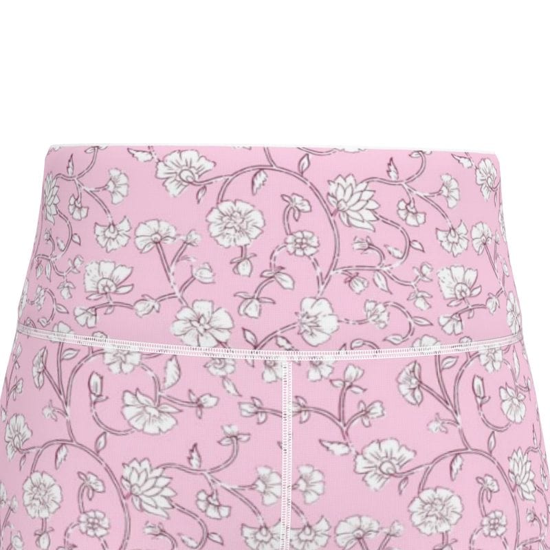 Sports Leggings Rose Garden Womens Athletic Leggings