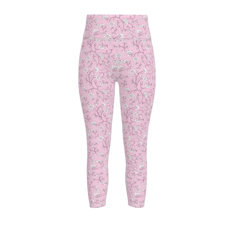 Sports Leggings Rose Garden Womens Athletic Leggings
