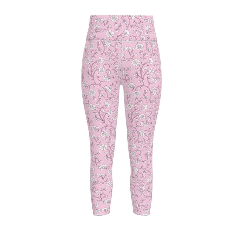Sports Leggings Rose Garden Womens Athletic Leggings