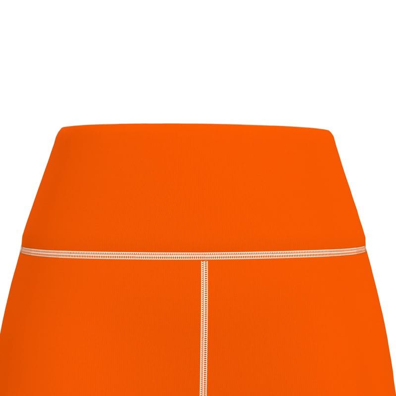 Sports Leggings Vibrant Tangerine Women's Sports Leggings