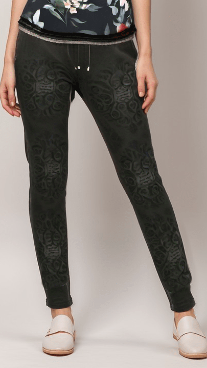 Womens Jogging Bottoms Noir Elegance Womens Joggers