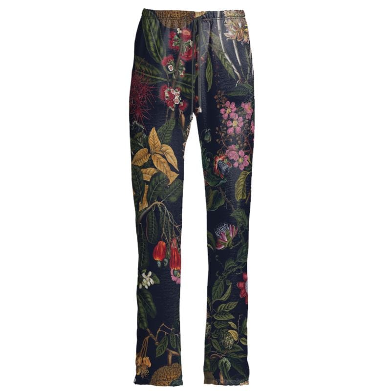 Womens Trousers Eclipse Botanical Women’s Satin Trousers