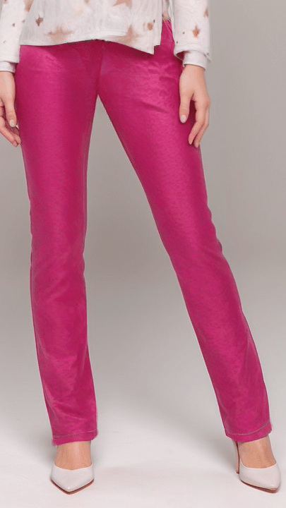 Womens Trousers Fuscia Glow Womens Satin Trousers