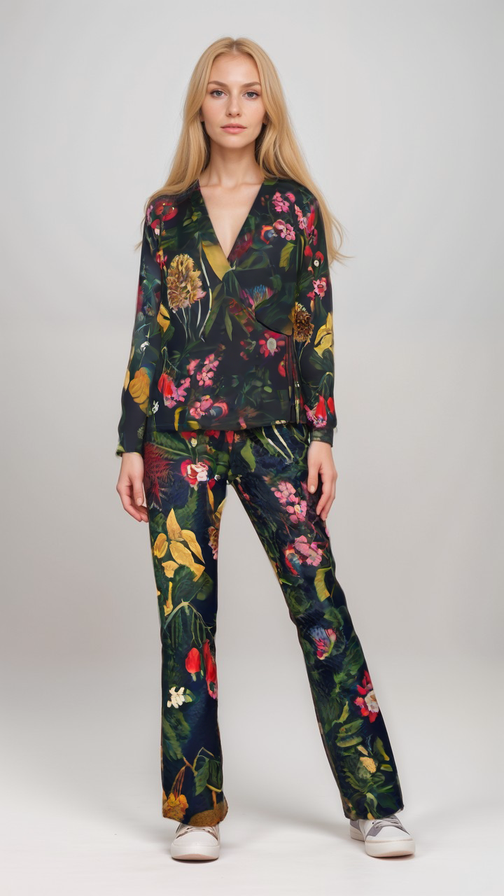 Satin Trousers