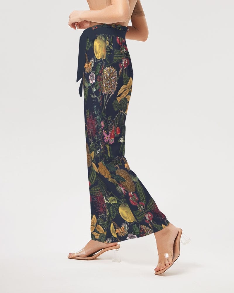 All-Over Print Pants & Shorts Eclipse Botanical Women's High-Rise Wide Leg Pants