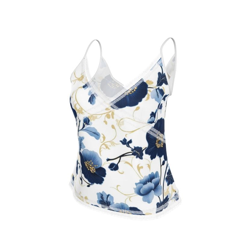 Cami Gilded Indigo Day and Night Crepe Camisole