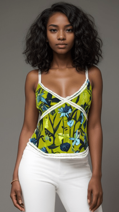 Cami Golden Botanical Day and Night Camisole