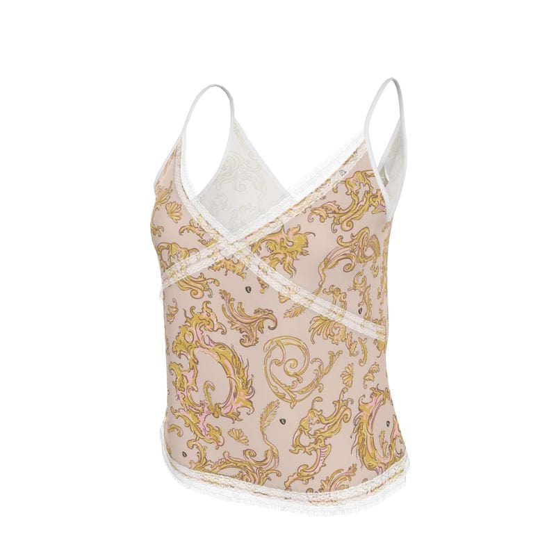 Cami Golden Filigree Womens Camisole