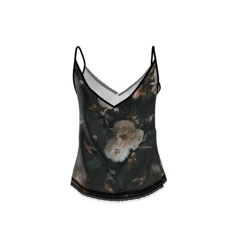 Cami Nocturnal Bloom Day and Night Crepe Camisole