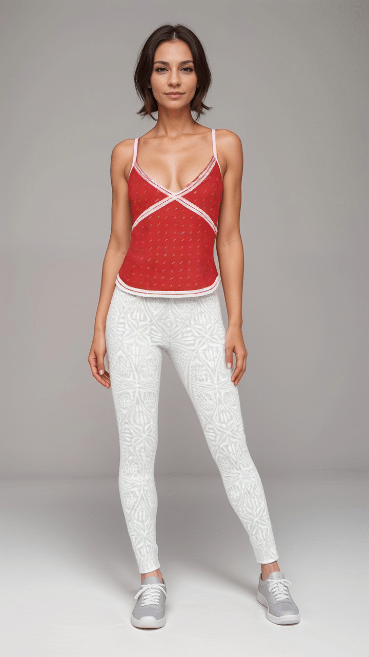 Cami Scarlet Red Day and Night Crepe Camisole