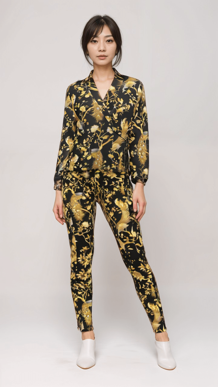High Waisted Leggings Golden Aviary Womens Velour High Waisted Leggings