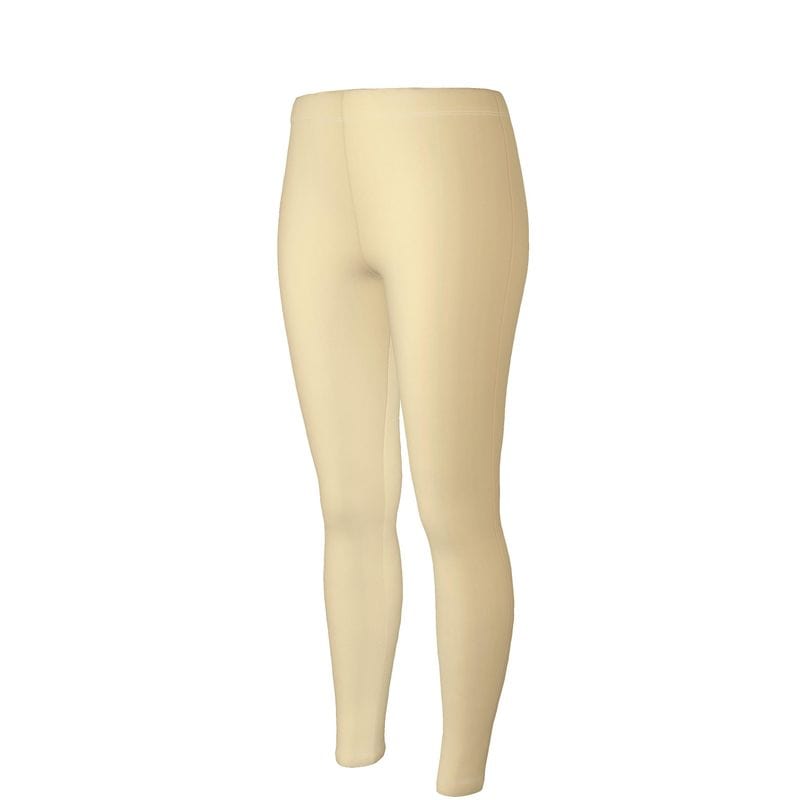High Waisted Leggings Light Gold High Waisted Leggings