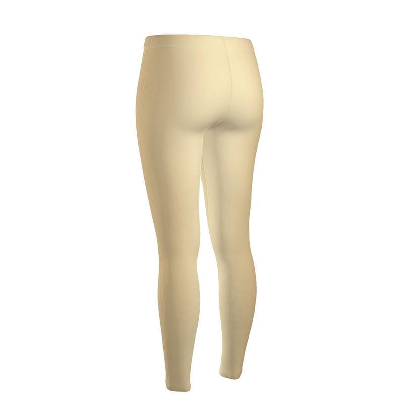 High Waisted Leggings Light Gold High Waisted Leggings
