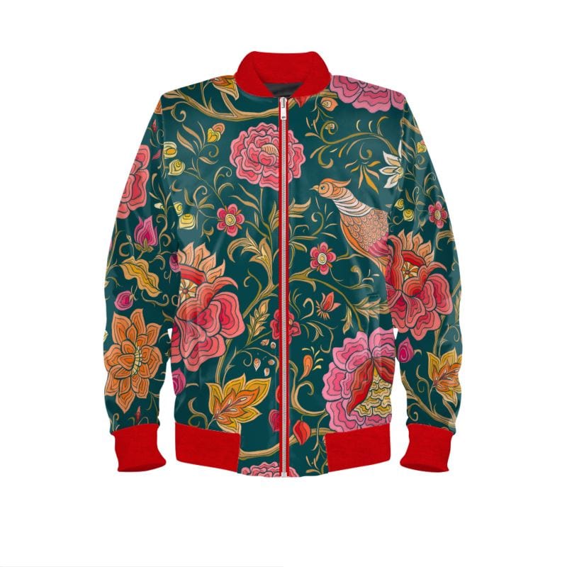 Ladies Bomber Jacket Eastern Garden Women's Bomber Jacket