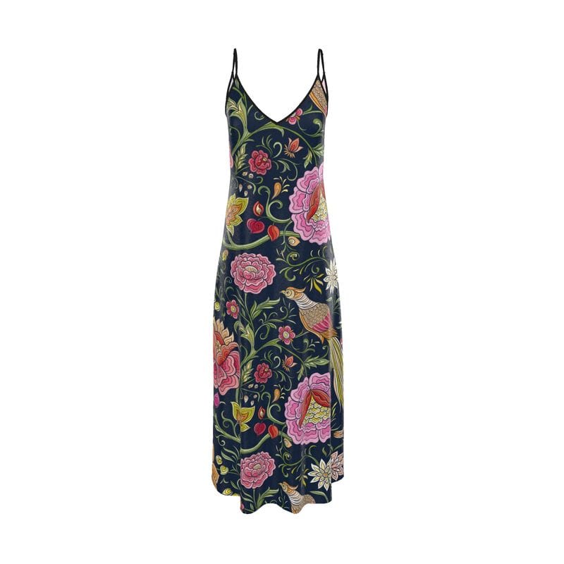 Slip Dress Eastern Orient Pure Silk Slip Dress