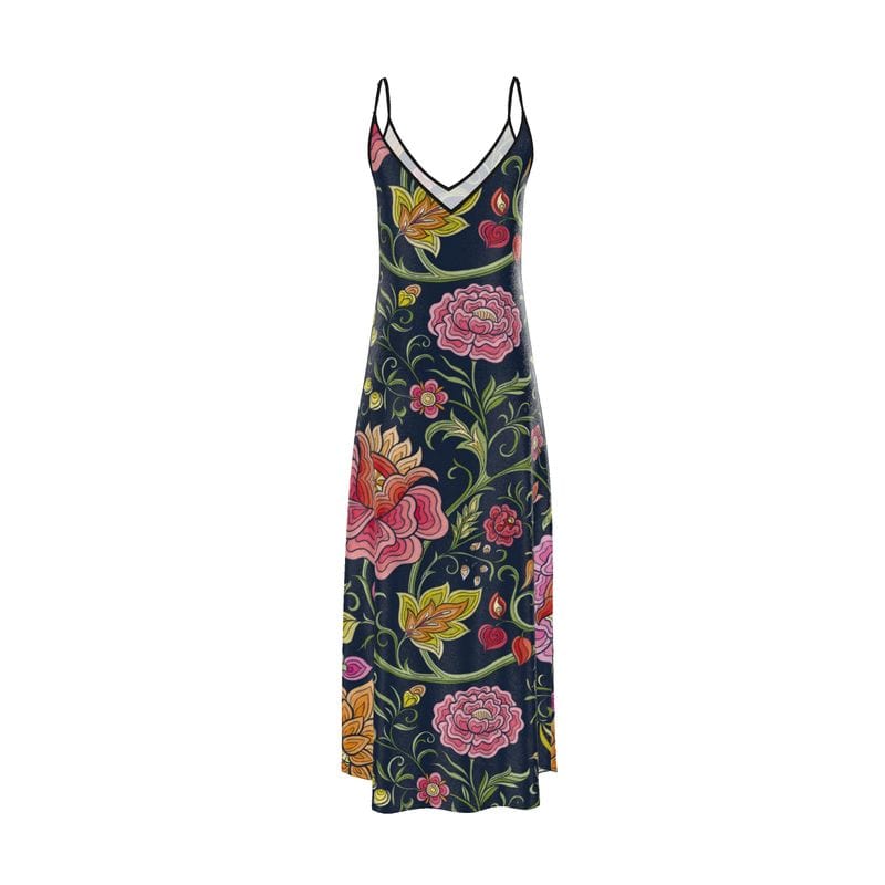Slip Dress Eastern Orient Pure Silk Slip Dress