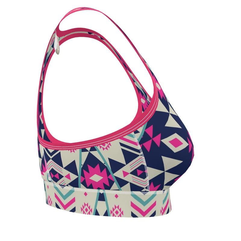 Sports Bra Aztec Pulse Womens Sports Bra
