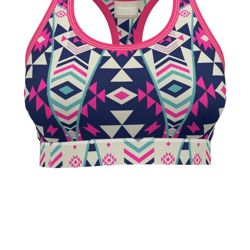 Sports Bra Aztec Pulse Womens Sports Bra
