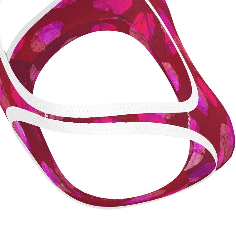 Sports Bra Berry Bloom Womens Sports Bra