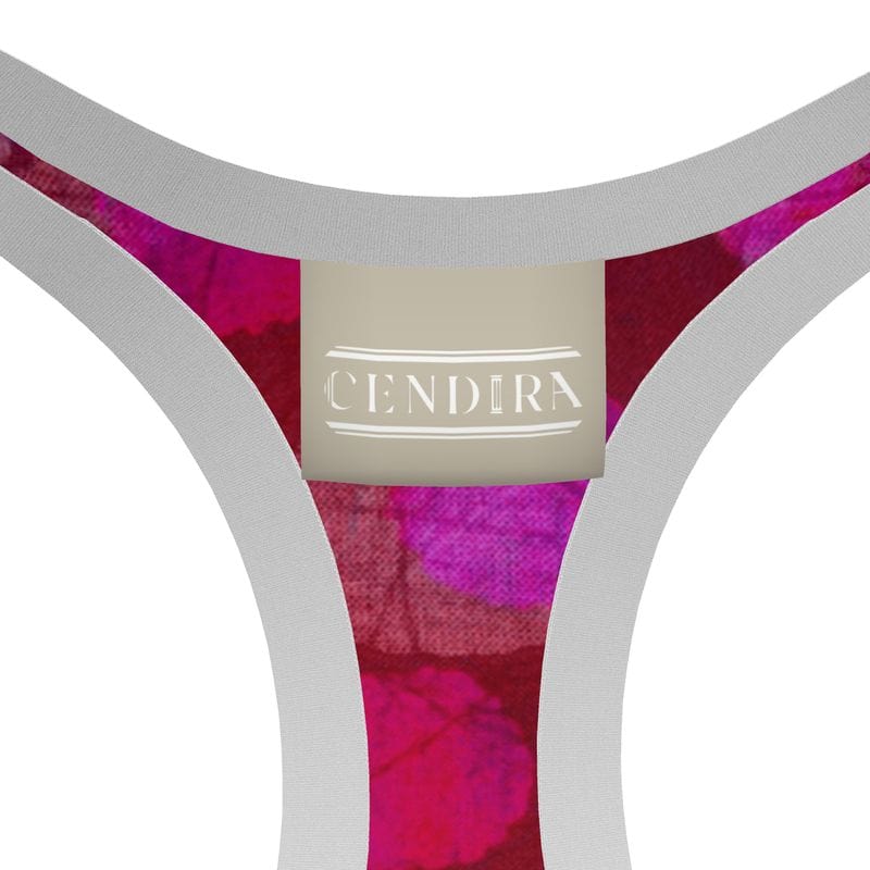 Sports Bra Berry Bloom Womens Sports Bra