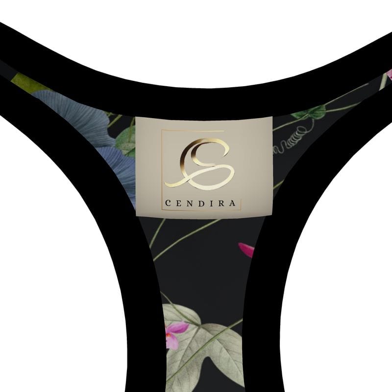 Sports Bra Botanical Noir Sports Bra