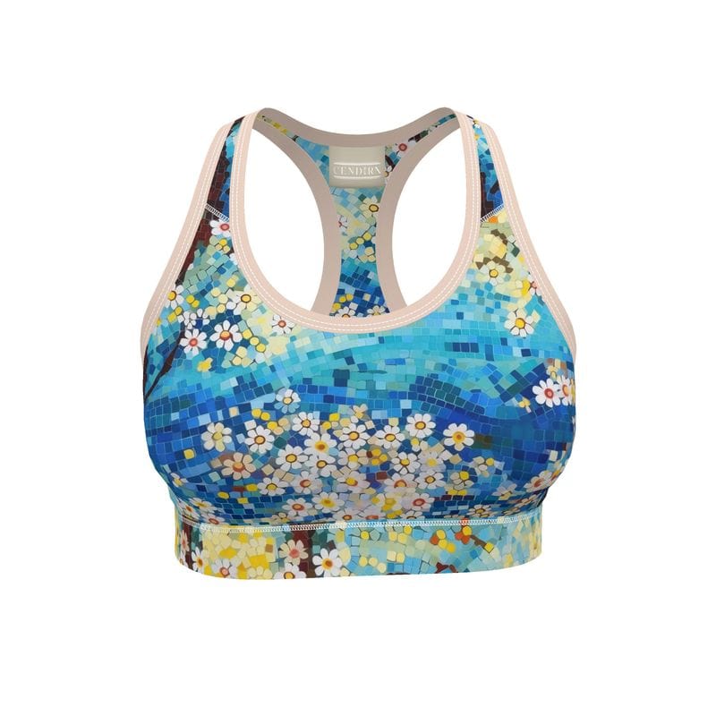 Sports Bra Cerulean Spring Womens Sports Bra