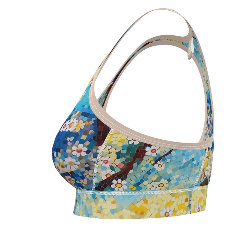 Sports Bra Cerulean Spring Womens Sports Bra