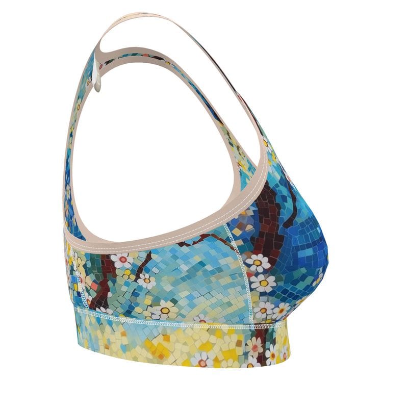 Sports Bra Cerulean Spring Womens Sports Bra