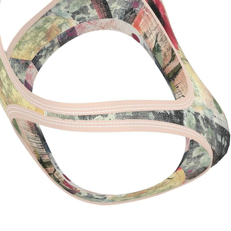 Sports Bra Garden Collage Womens Sports Bra