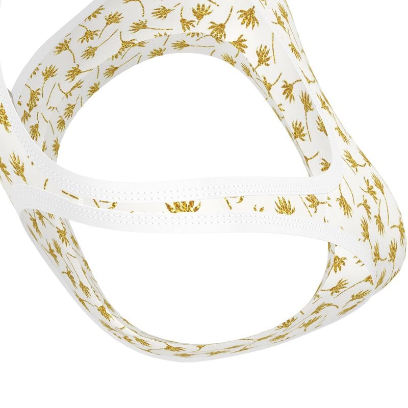 Sports Bra Golden Blooms Sports Bra