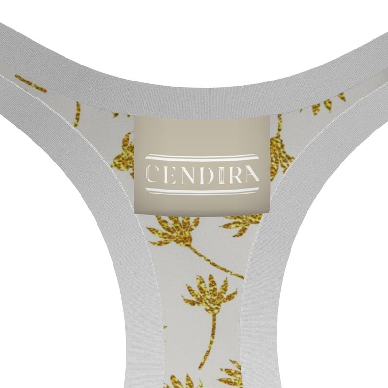 Sports Bra Golden Blooms Sports Bra
